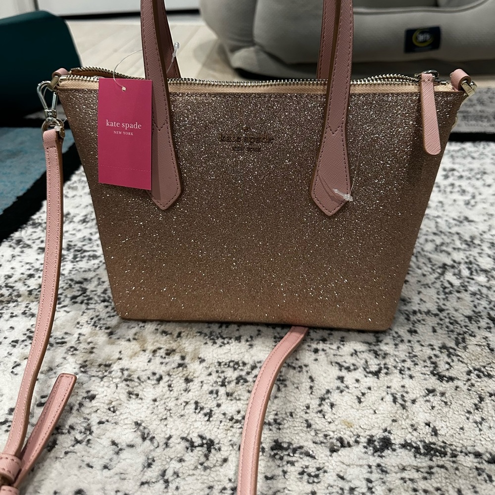 BNWT Kate Spade Rose Gold Joeley Purse